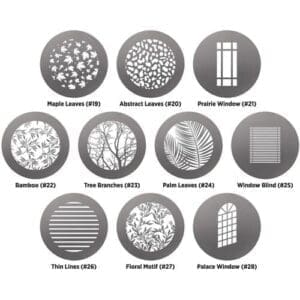 Westcott Optical Spot Gobo Set - Environmental