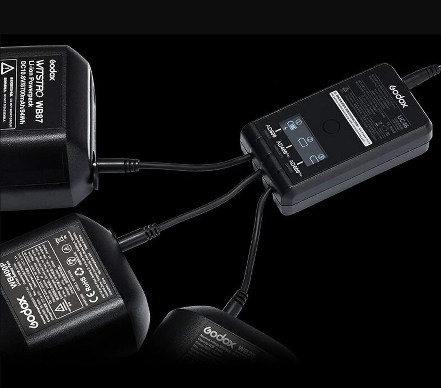 Godox UC46 – Multi-Battery USB-C Charger