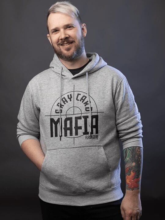 Gray Card Mafia Hoodie